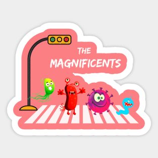 the magnificents Sticker